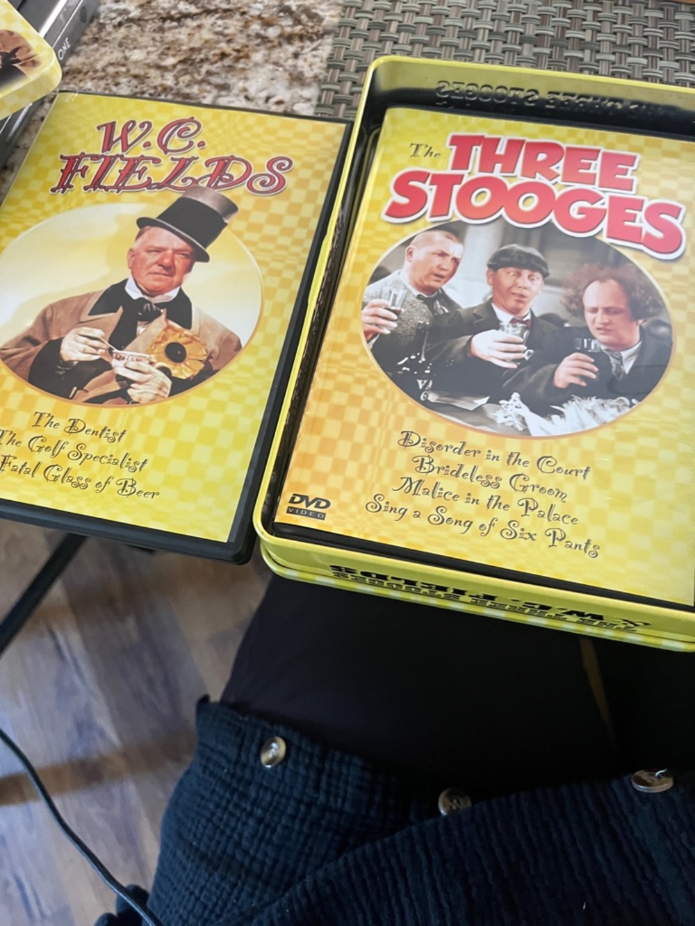 and W.C. Fields DVD Set - Yellow - Picture 2 of 4